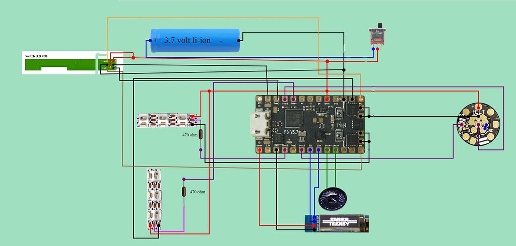 Eco Hero Master Wiring Question Proffieboards The Crucible 6410