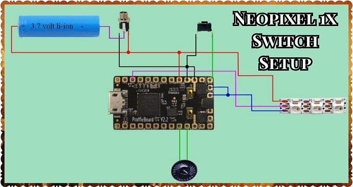 neopixel 1x switch